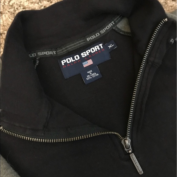 POLO SPORT half zip sweater - Picture 1 of 3